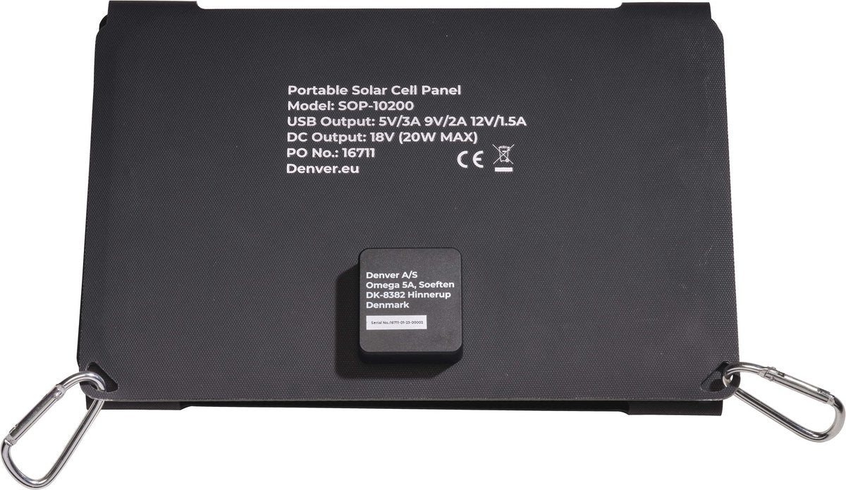 Panneau solaire portable DENVER SOP10200