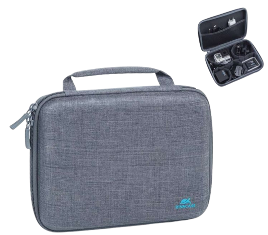 Etui rigide en toile pour caméra d'action RIVACASE