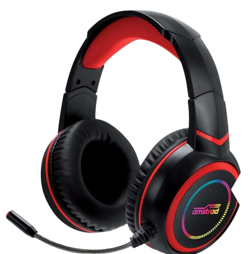 CASQUE GAMING FILAIRE AMSH007 AMSTRAD
