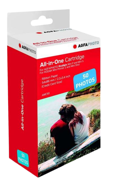 Cartouches imprimante 50 photos AgfaPhoto