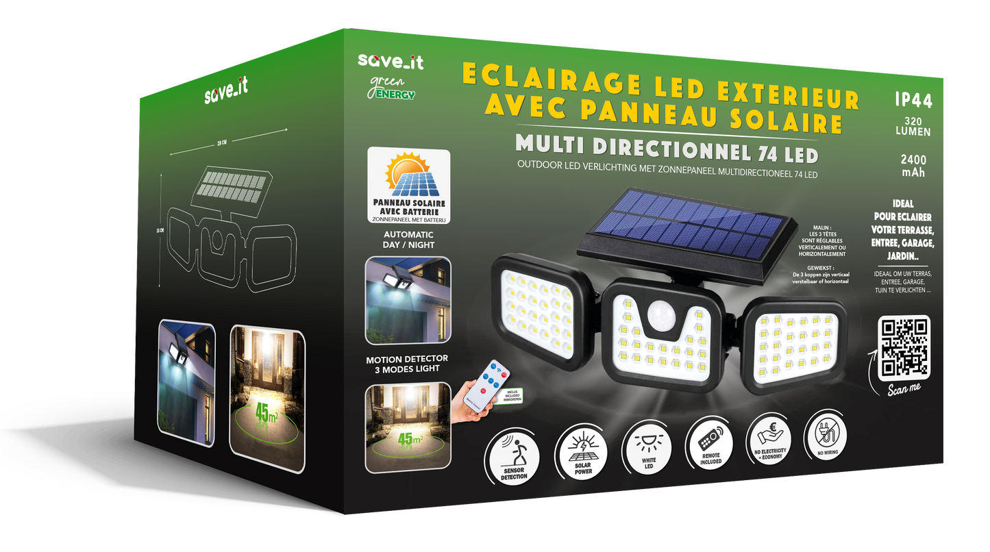 Eclairage LED extérieur SAVE_IT SAVE102