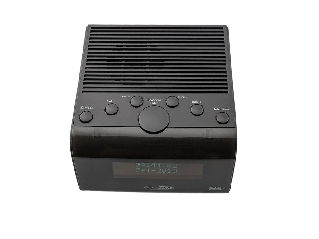 Radio-réveil DAB+/FM CALIBER