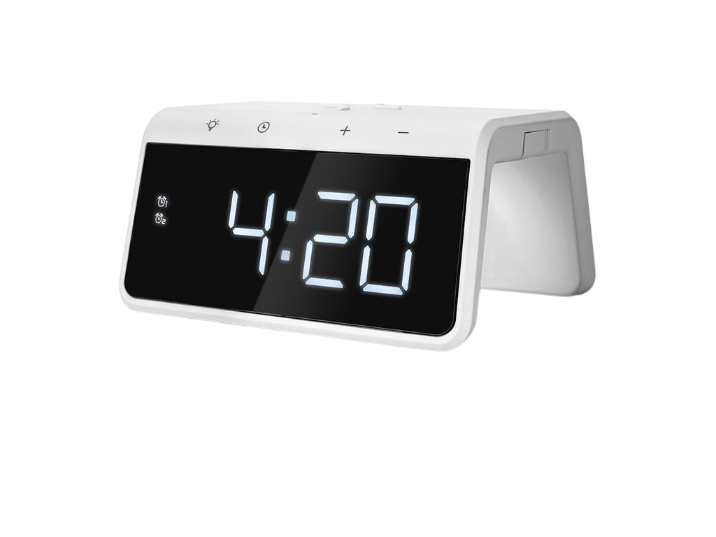 Réveil LED avec chargeur sans fil CALIBER