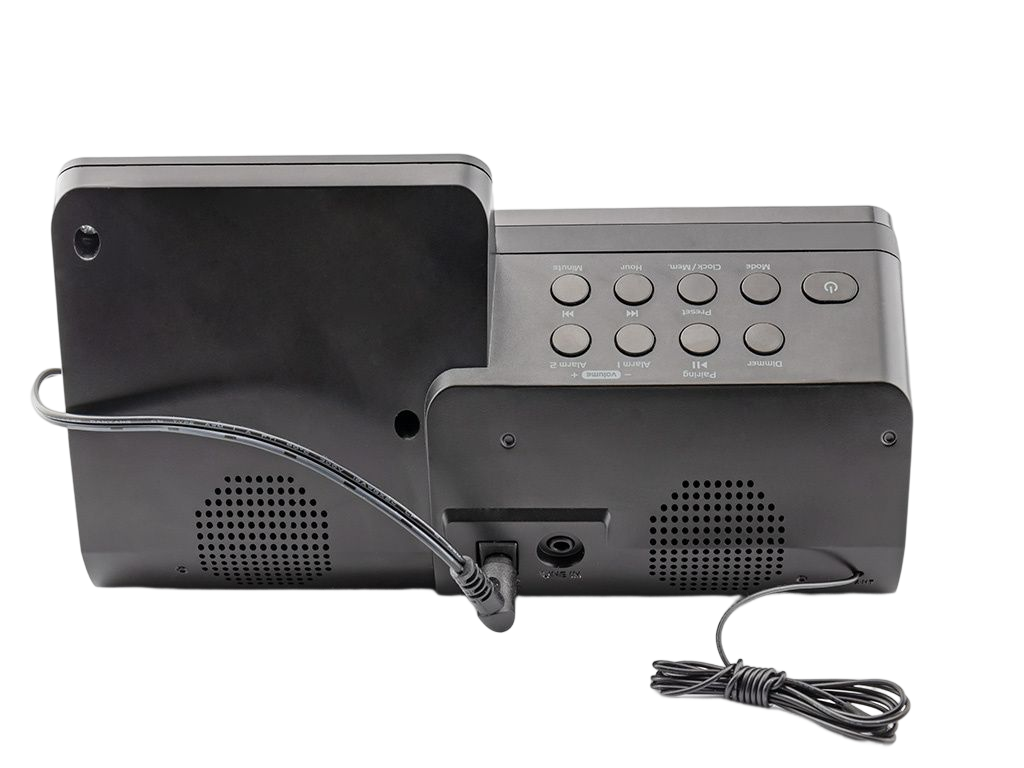 Radio-réveil avec chargeur sans fil CALIBER