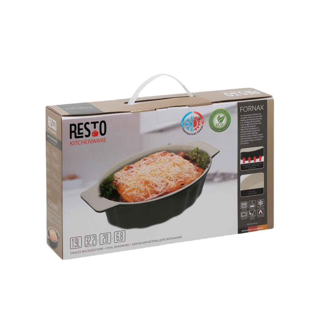 Plat à four ovale
