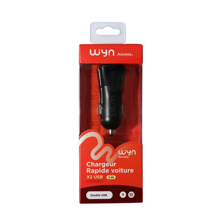 Chargeur Allume Cigare Noir WYN