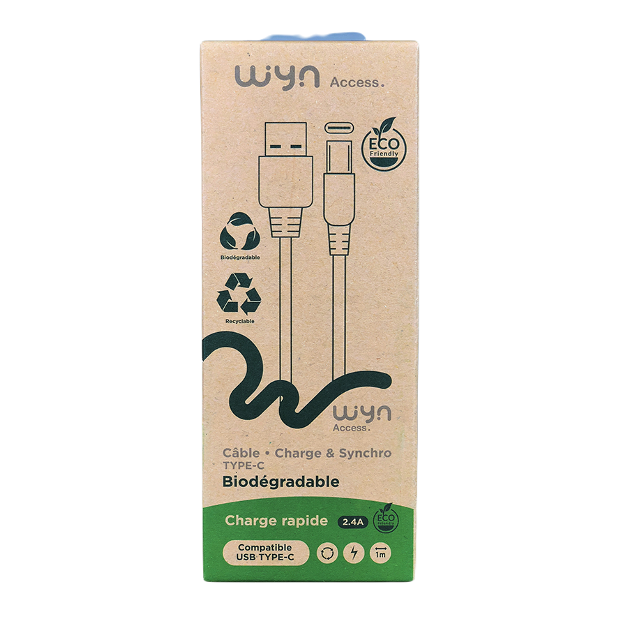 Câble Bio Dégradable Compatible TYPE-C WYN