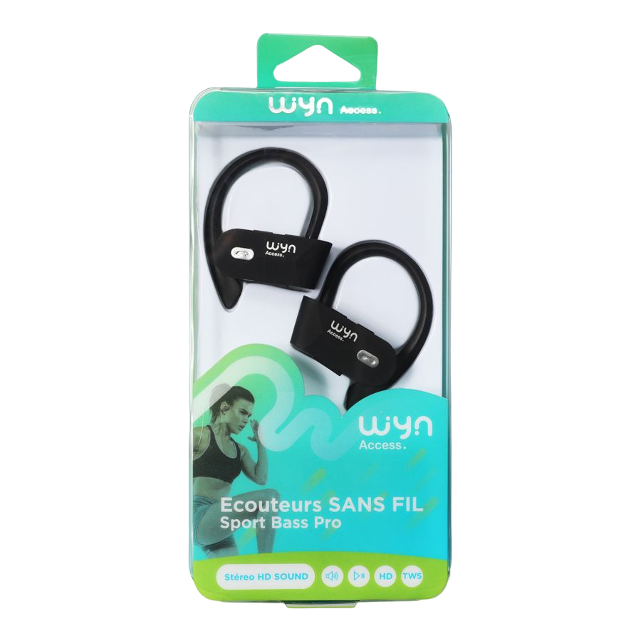 Ecouteurs Sport Bass Bouton Play & Micro
