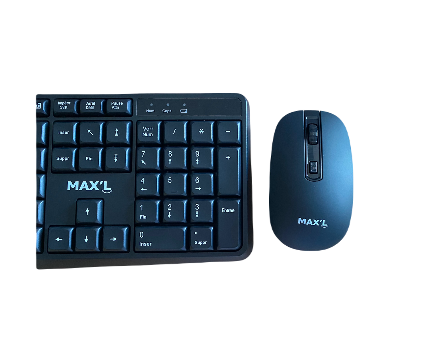 Kit clavier sans fil + souris sans fil MAX'L