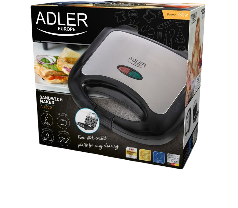 Appareil à croque monsieur 850W ADLER