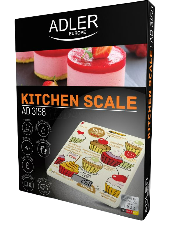 Balance de cuisine design cupcake ADLER