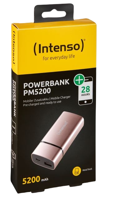 PowerBank Aspect Métal INTENSO