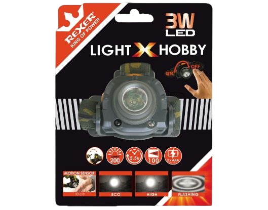 Lampe frontale LED RX1026 REXER
