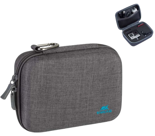Etui rigide en toile pour caméra d'action RIVACASE