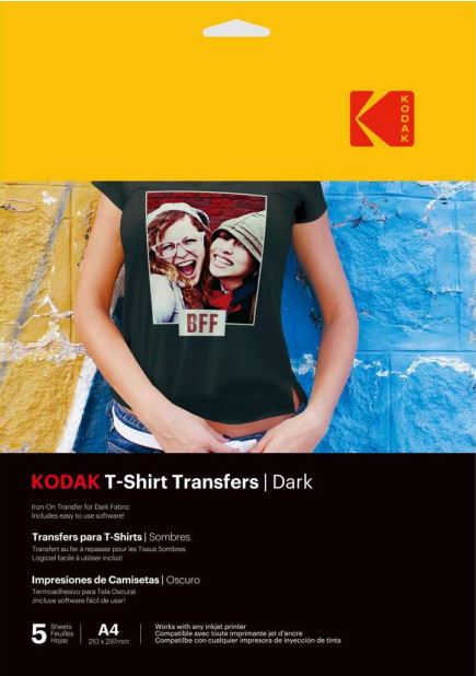 Transfert thermocollant t-shirt KODAK