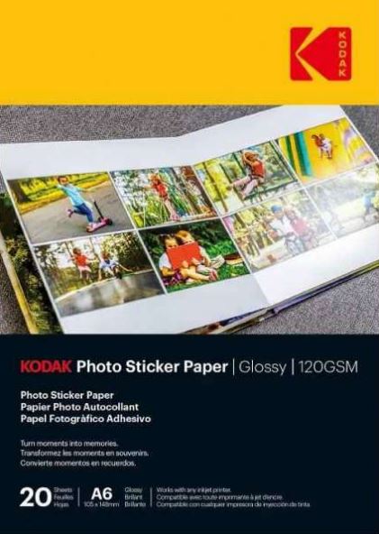 Impression adhésive Kodak
