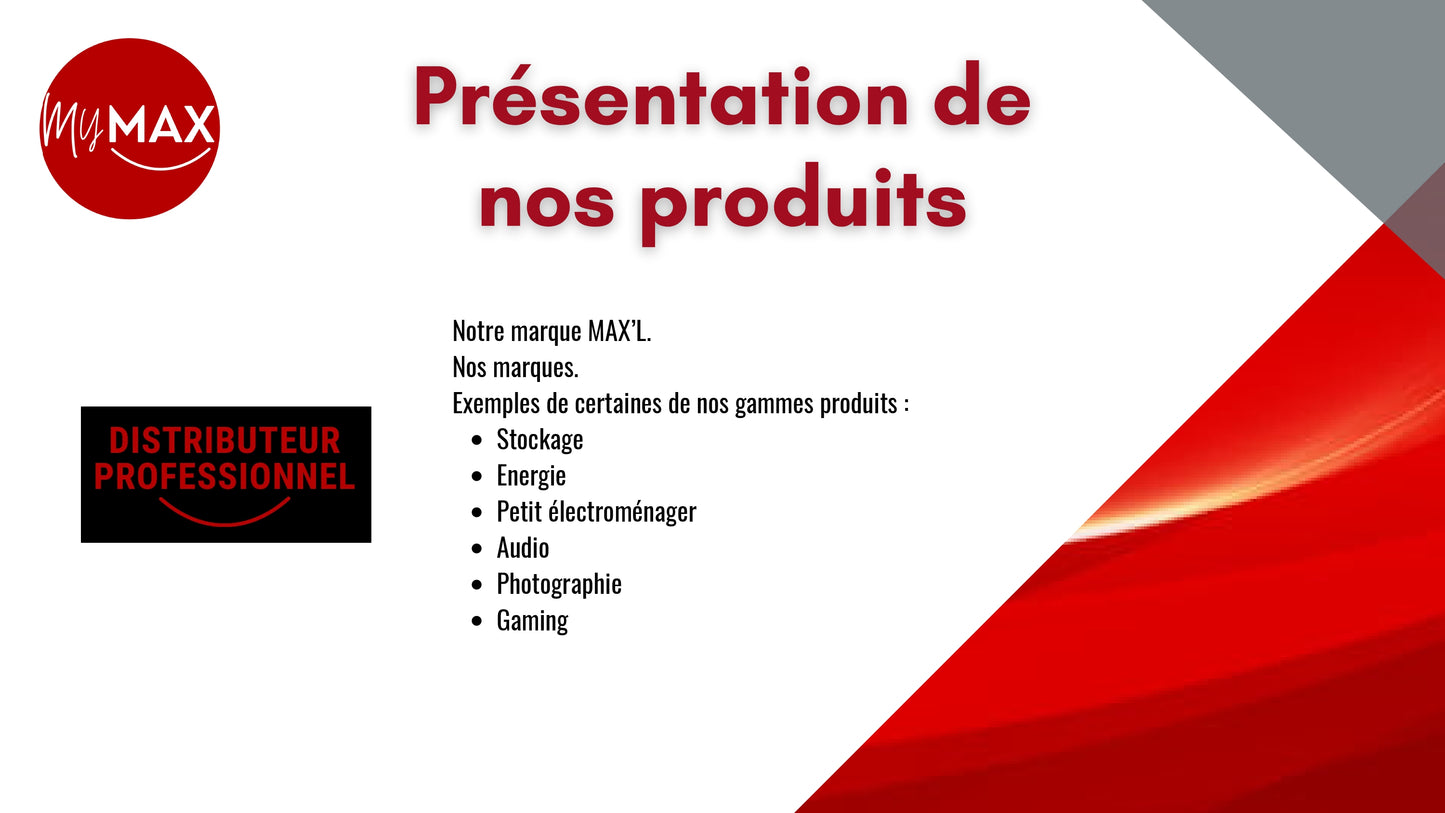 Présentation MyMAX