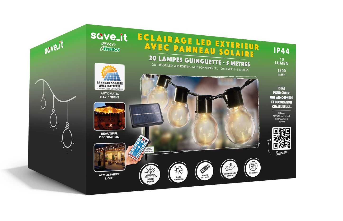 Eclairage LED extérieur SAVE_IT SAVE111
