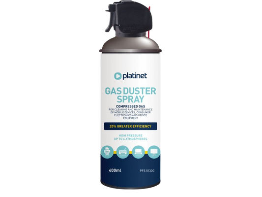 Dépoussiérant avec pistolet pour appareils électroniques 400 ml PLATINET