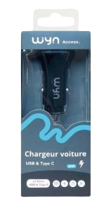 Chargeur allume cigare ultra rapide WYN