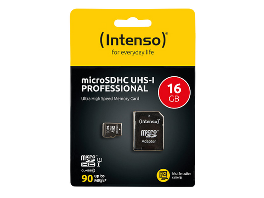 Carte Mémoire Micro SD UHS Pro INTENSO