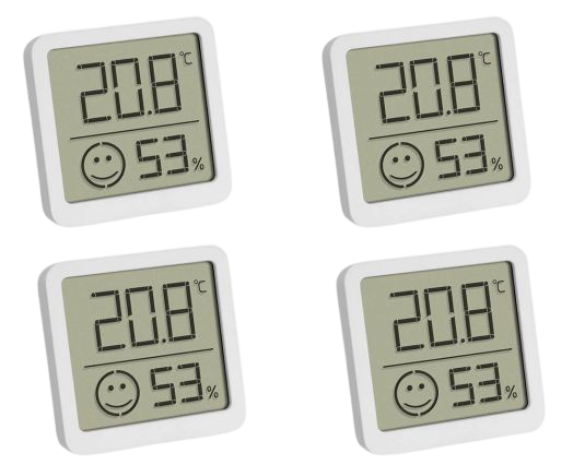 Thermo-hygromètre numérique x4 TFA