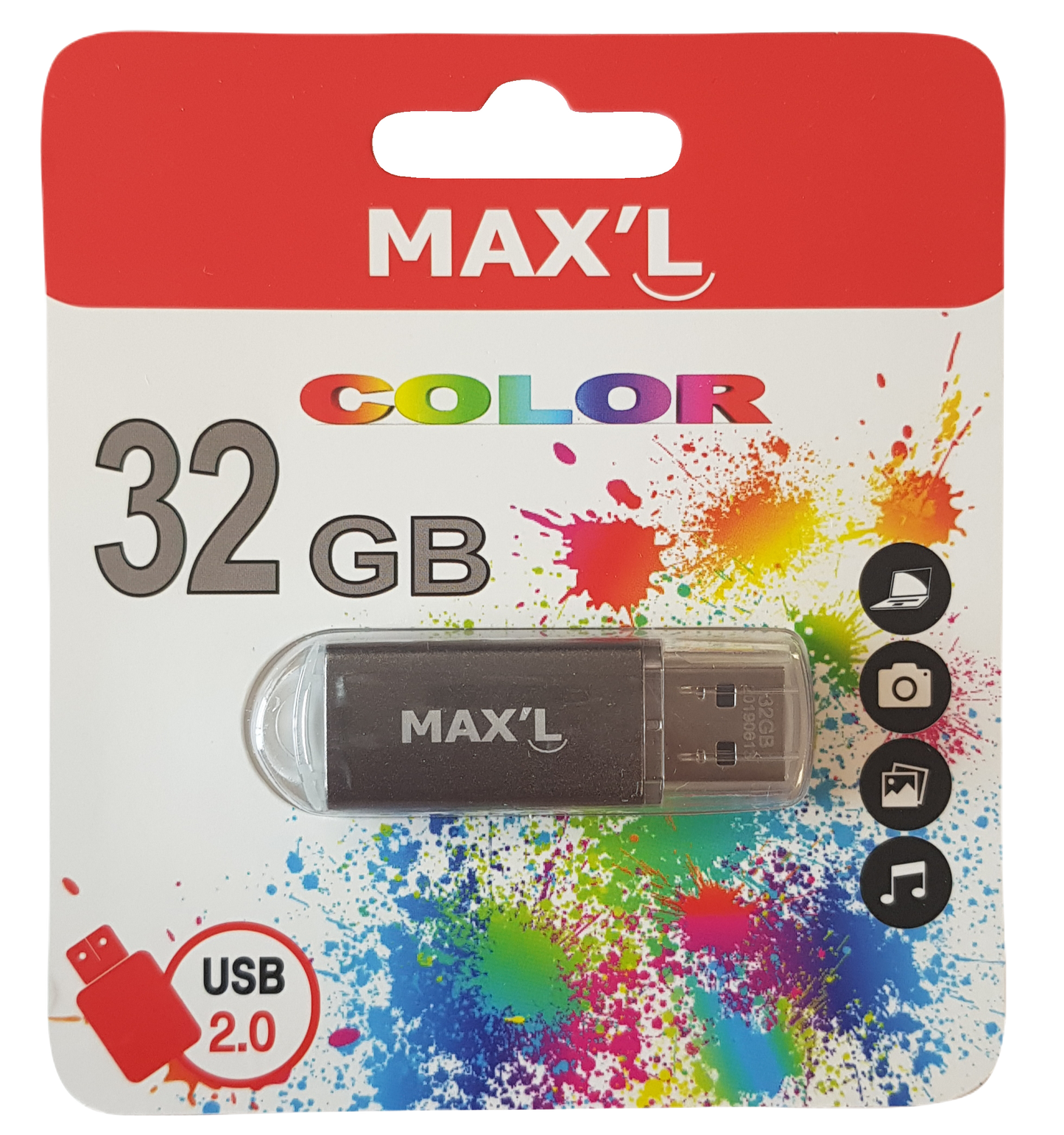 Clé USB 2.0 Color MAX'L