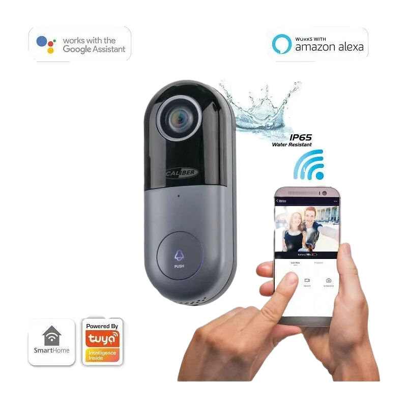 Visiophone caméra Indoor et Outdoor 720p Wifi CALIBER