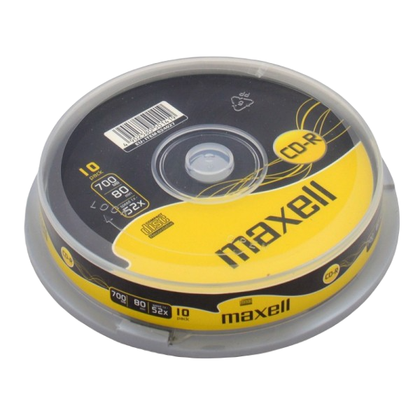 CD R 80 XL - Spindle de 10 MAXELL