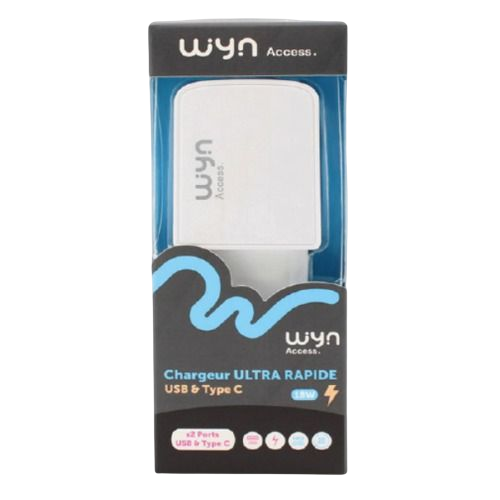 Chargeur Ultra Rapide Type C & USB WYN