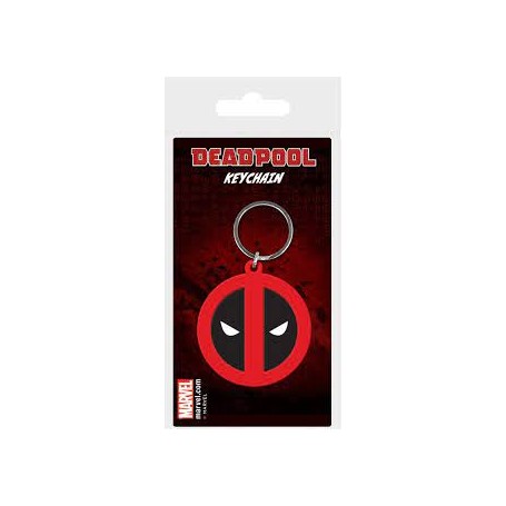 Deadpool - Logo Rubber Keychain