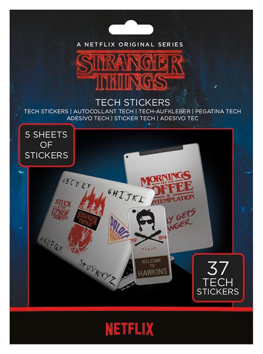 Stranger Things - Upside Down Tech Sticker Pack