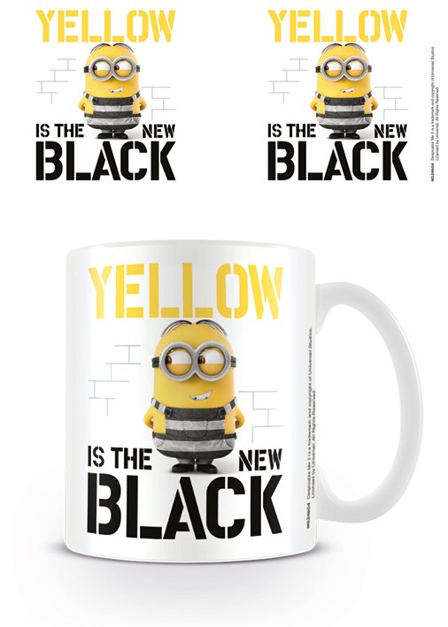 Despicable Me 3 - Yellow is the New Black Coffee Mug 315ml