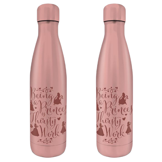 Disney Princess - Thirsty Work Metal Drinks Bottle 550m