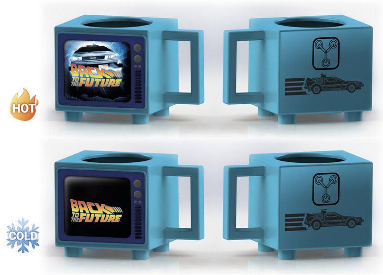 Back To The Future - Flux Capacitor TV Shaped Heat Changing Mug