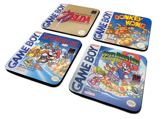 Nintendo - Gameboy Classic Collection 4 Coaster Set