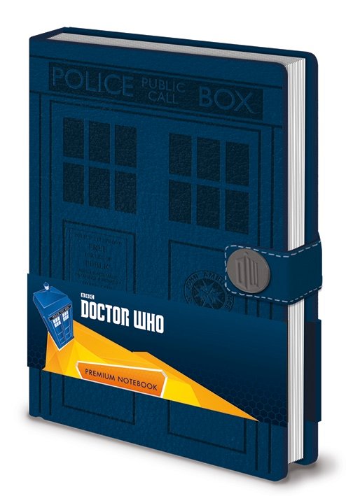 Dr Who Tardis Premium A5 Notebook