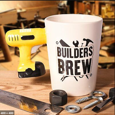 Builders Brew - Power Drill Mug