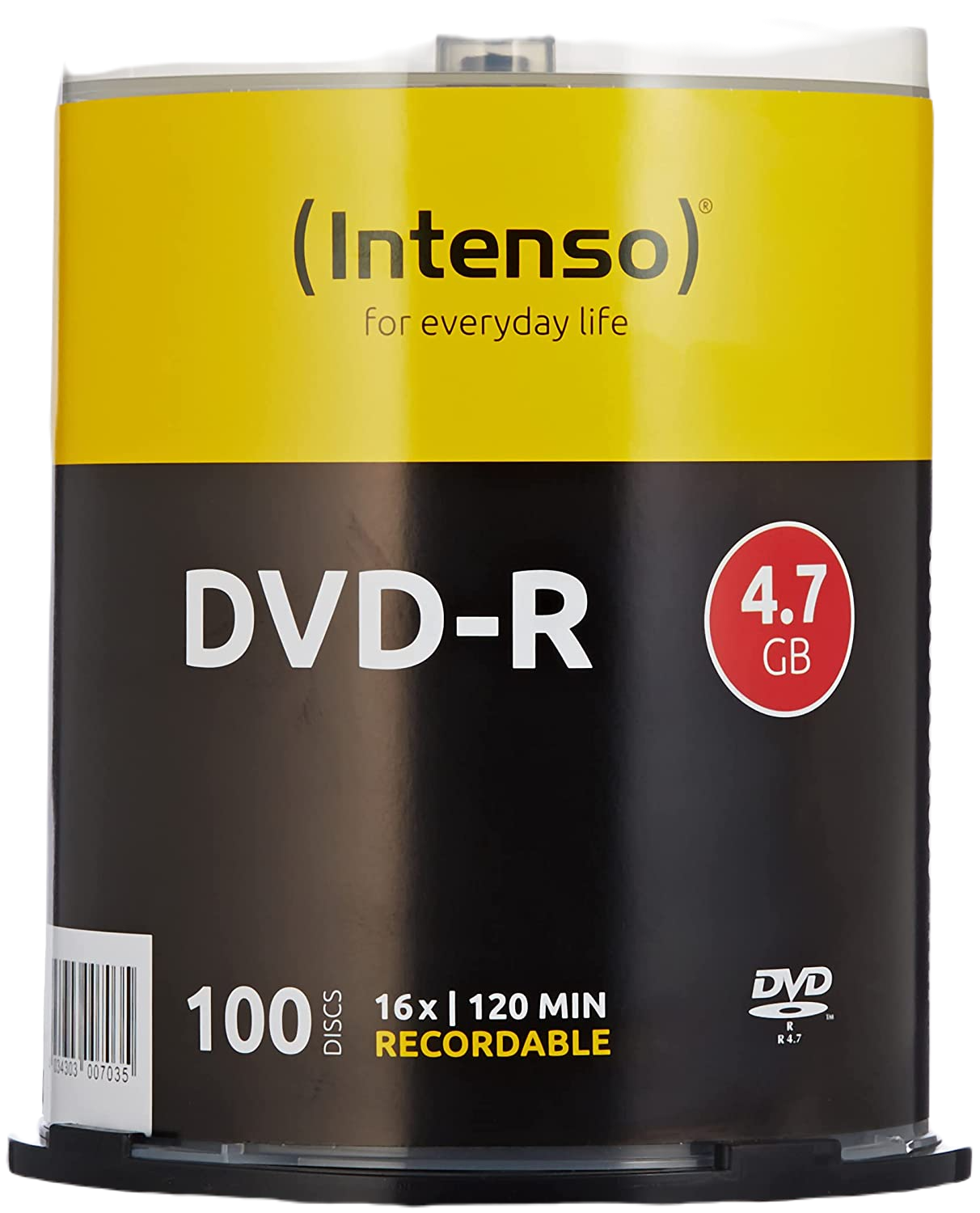 DVD+R 4.7 Gb - Spindle de 100 INTENSO