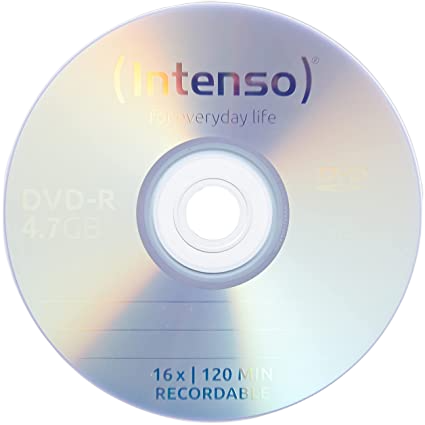 DVD-R 4.7 Gb - Spindle de 100 INTENSO