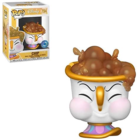 Funko Pop! Disney: Chip (with Bubbles) US Exclusive