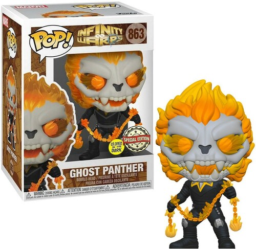 Funko Pop! Marvel: Infinity Warps - Ghost Panther