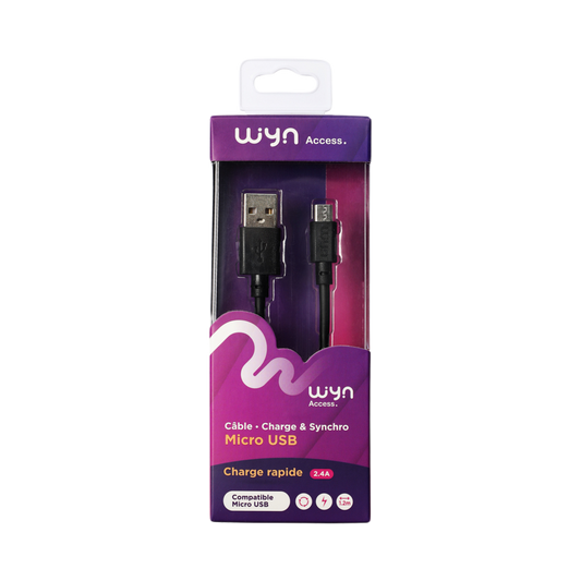 Câble micro USB Standard 1.2 m WYN