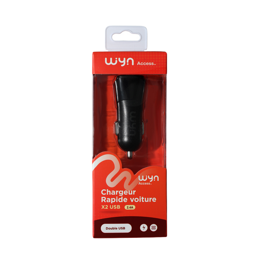 Chargeur Allume Cigare Noir WYN