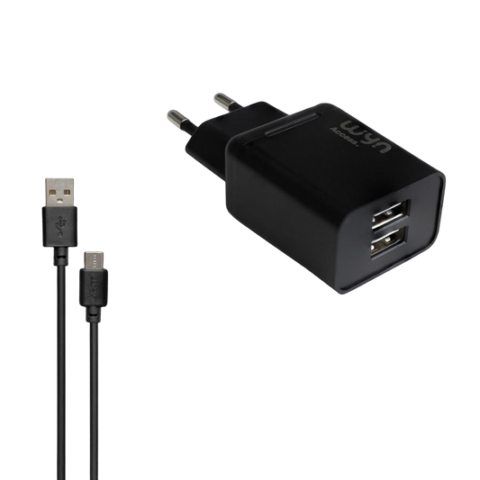 Chargeur rapide  Secteur + Câble micro USB WYN