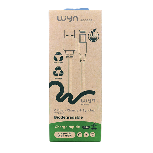 Câble Bio Dégradable Compatible TYPE-C WYN