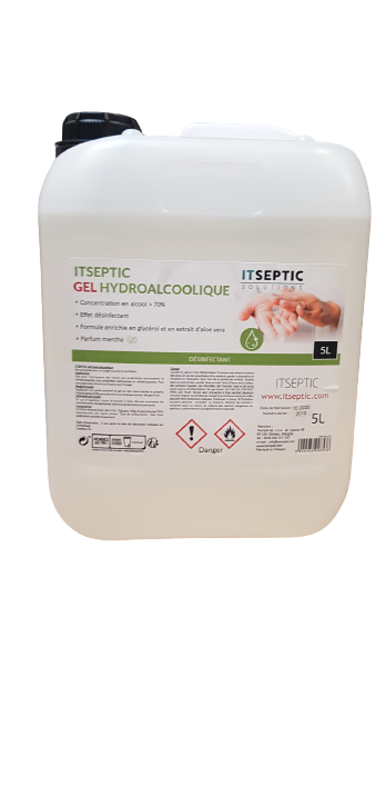 Bidon Gel Hydro Alcoolique (5L) MAX'L