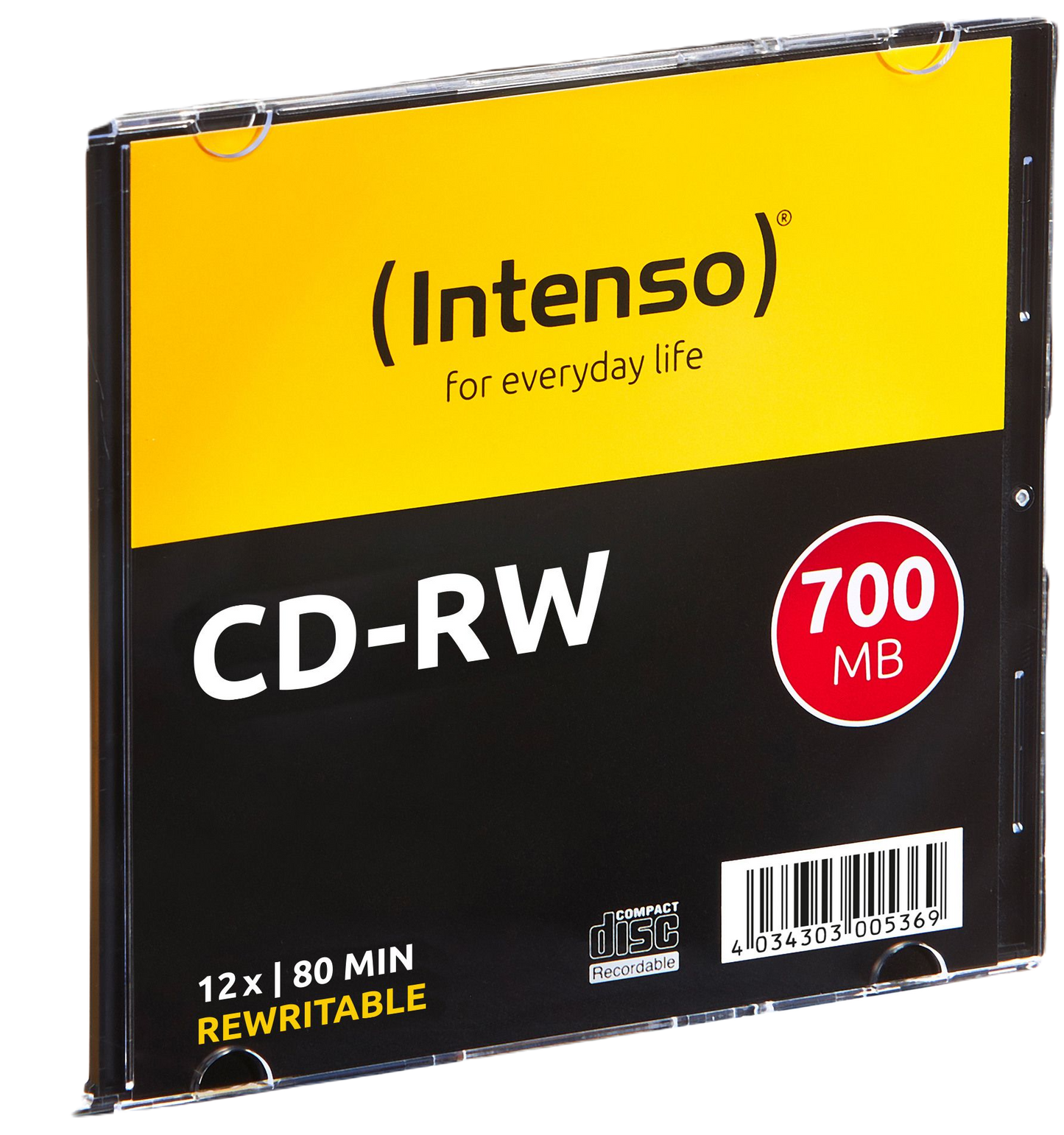 CD Rw Réinscriptible - High Speed INTENSO