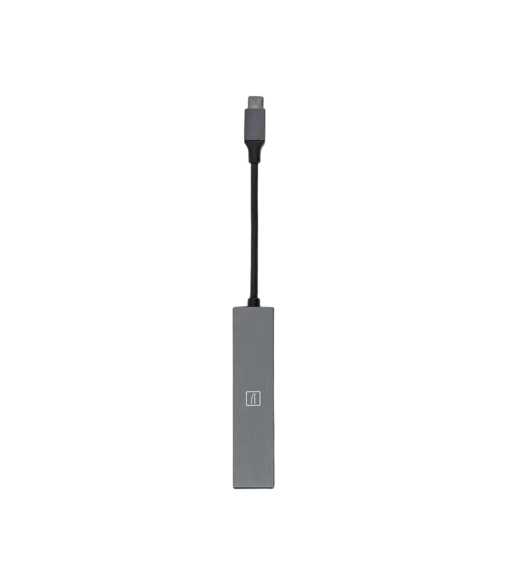 HUB 3 PORTS USB Boîtier en aluminium Plug and Play TUCANO
