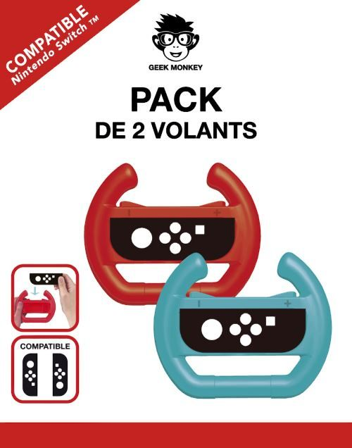 Pack 2 volants switch GEEK MONKEY